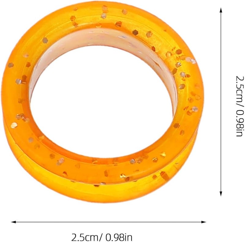 Silicone Finger Rings Scissors Guards 16Pcs Soft Thumb Inserts For Hairdressing Pet Grooming - Image 2